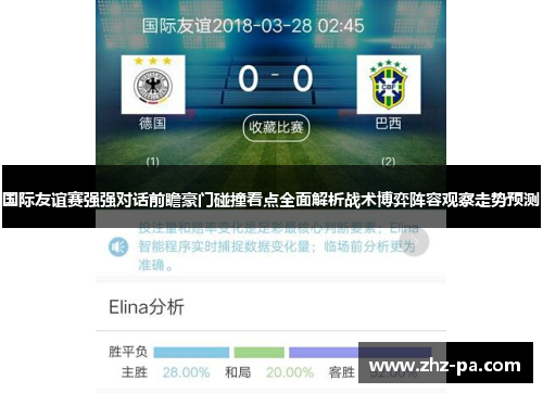 国际友谊赛强强对话前瞻豪门碰撞看点全面解析战术博弈阵容观察走势预测 国际友谊赛强强对话前瞻豪门碰撞看点全面解析战术博弈阵容观察走势预测